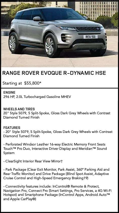 Range Rover Evoque R-Dynamic HSE