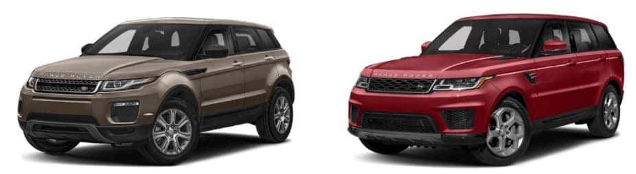 Range Rover Evoque vs Range Rover Sport