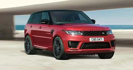 Red Range Rover