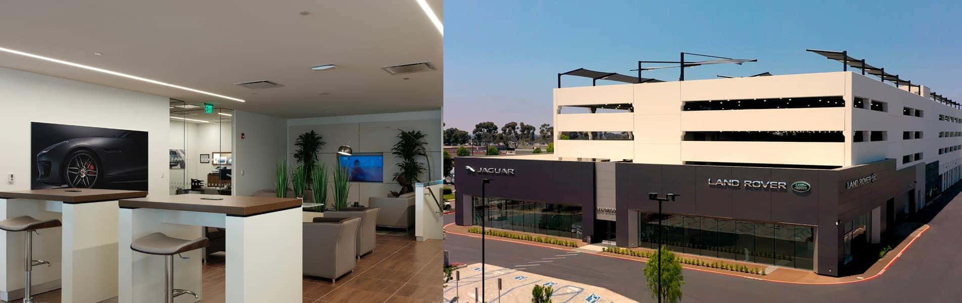 The Jaguar Land Rover San Diego dealership
