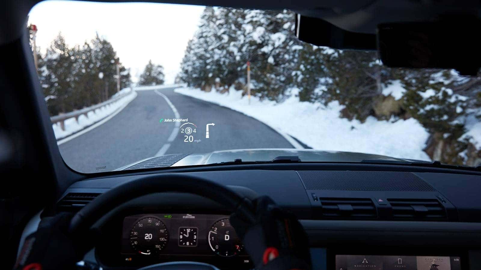 Defender interior
