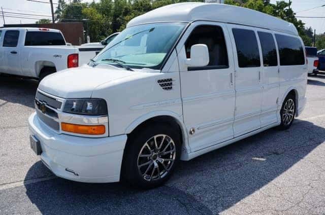 Chevy store explorer van