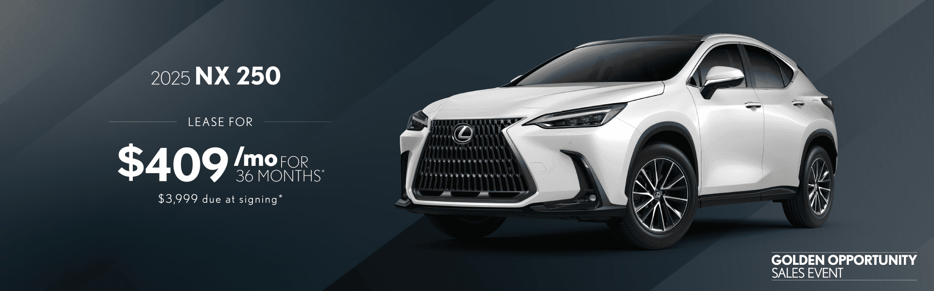Lexus 2025 NX 250 Offer