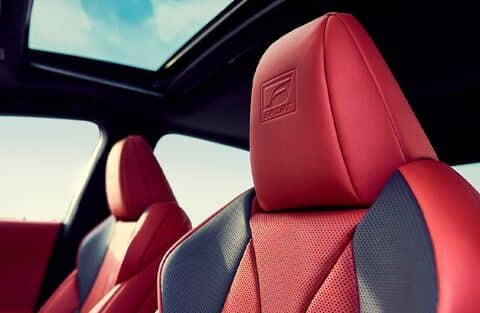2021-Lexus-ES Interior seats