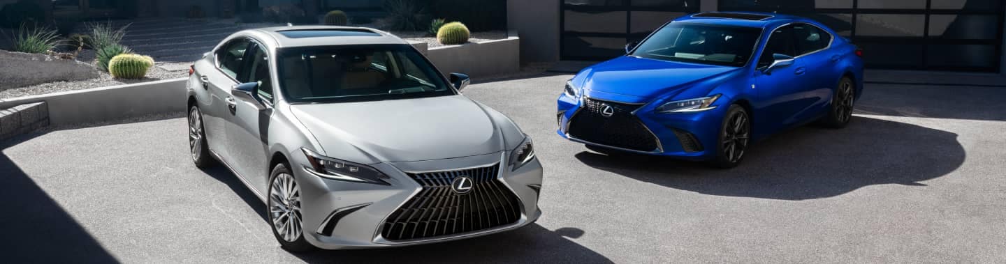 2023 Lexus vehicles parked next to each other