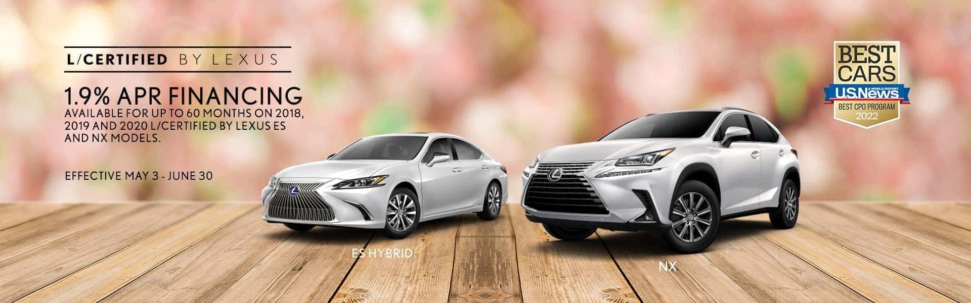 L Certified - 1.9% APR Financing