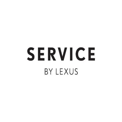 Service by lexus logo