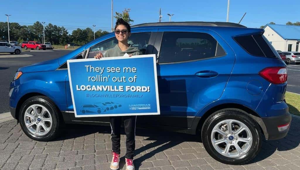 customer with vehicle