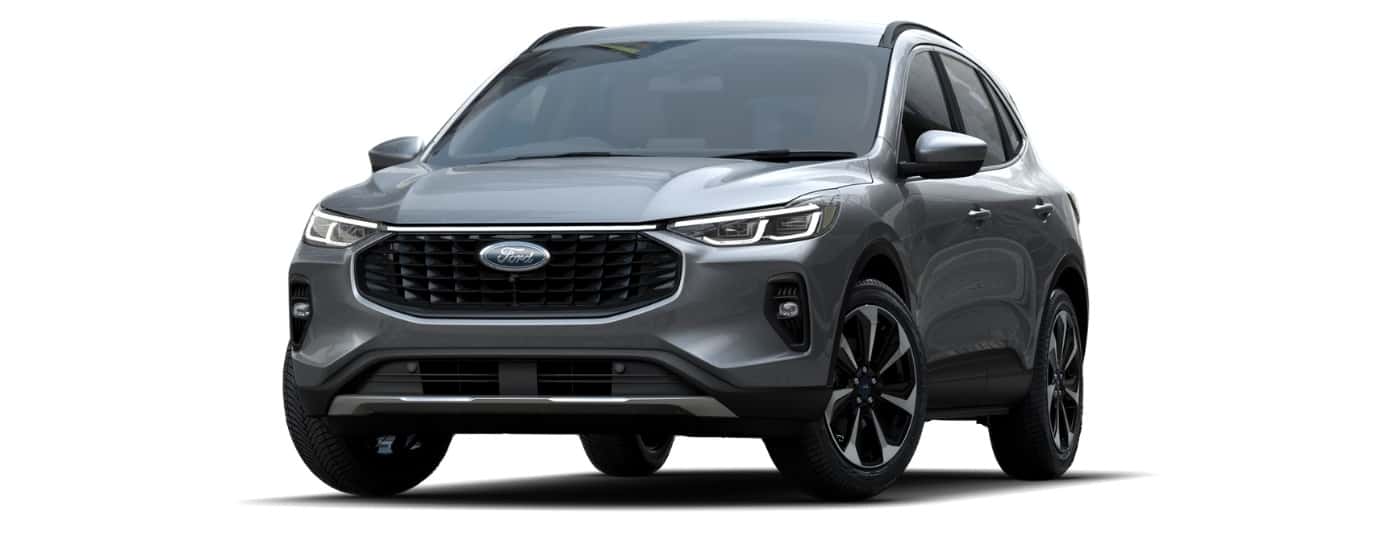 A hrey 2024 Ford Escape Platinum is angled left.