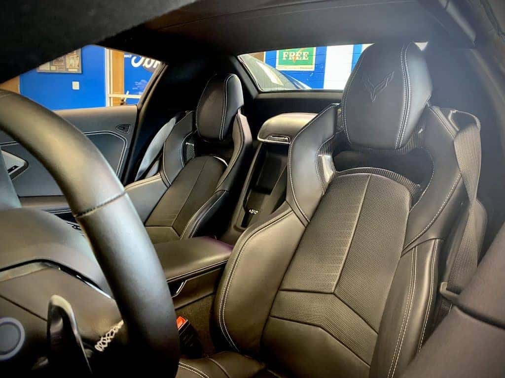 corvette interior