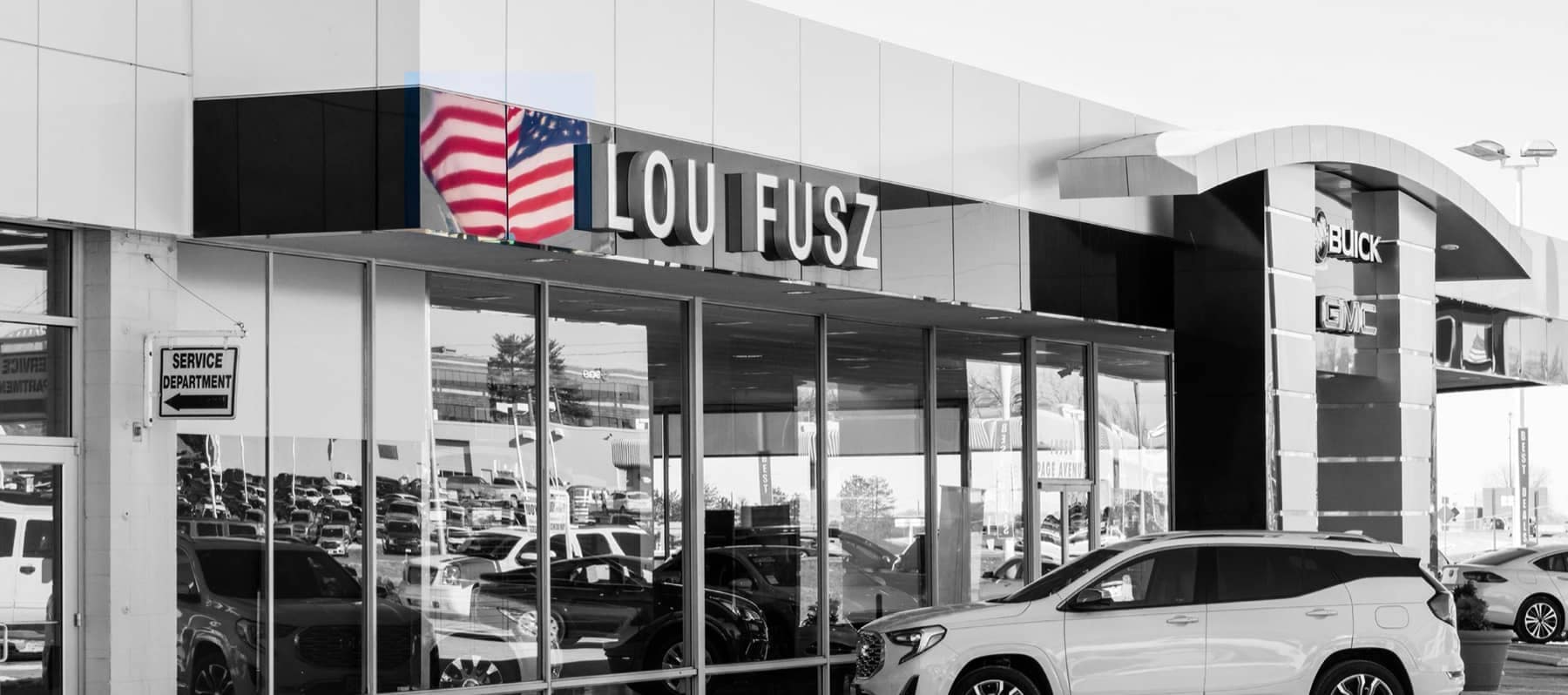 Lou Fusz dealership exterior