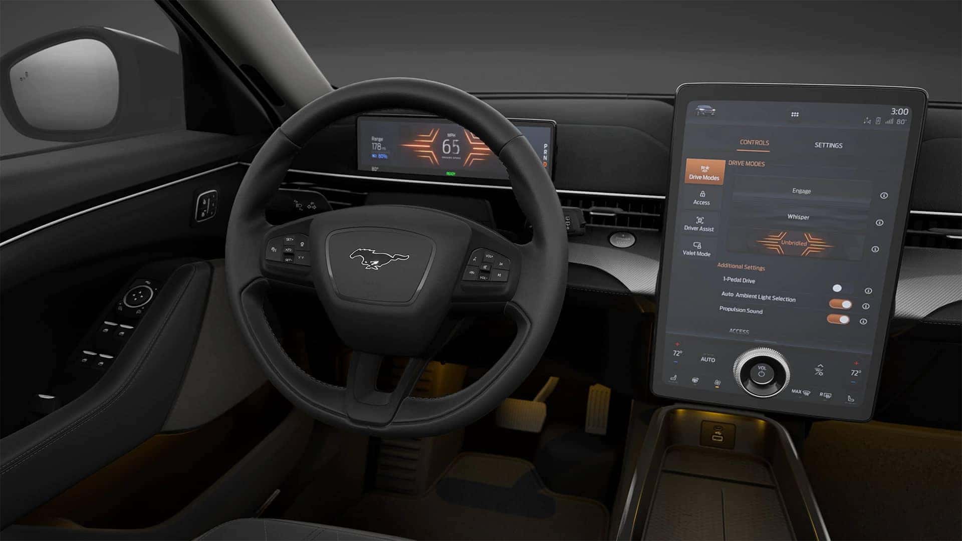 2021 Ford Mach-E interior