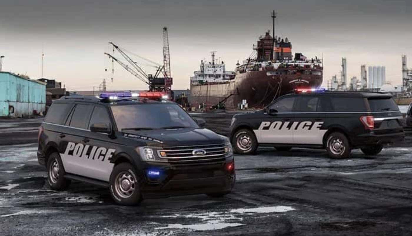 2021 Ford Police Expeditions by Wharf Yard