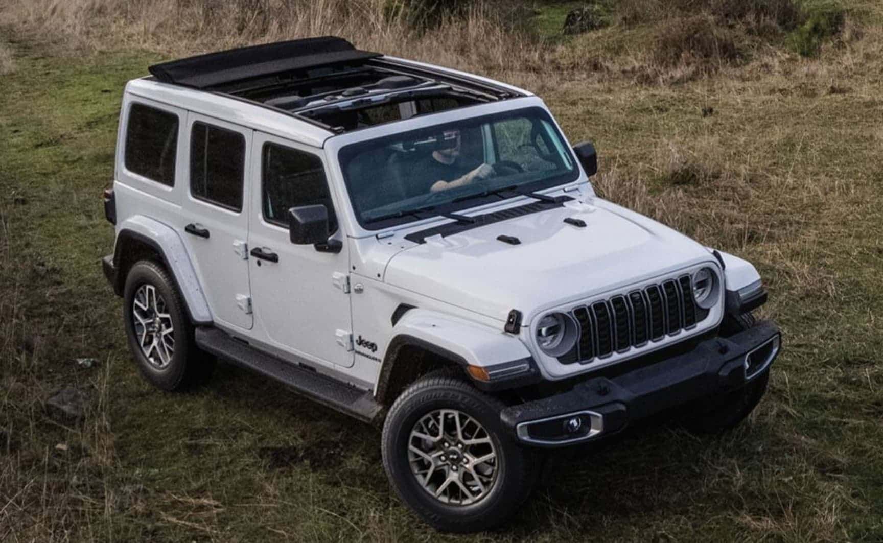 2026 Jeep Wrangler with doors removed for open-air driving
