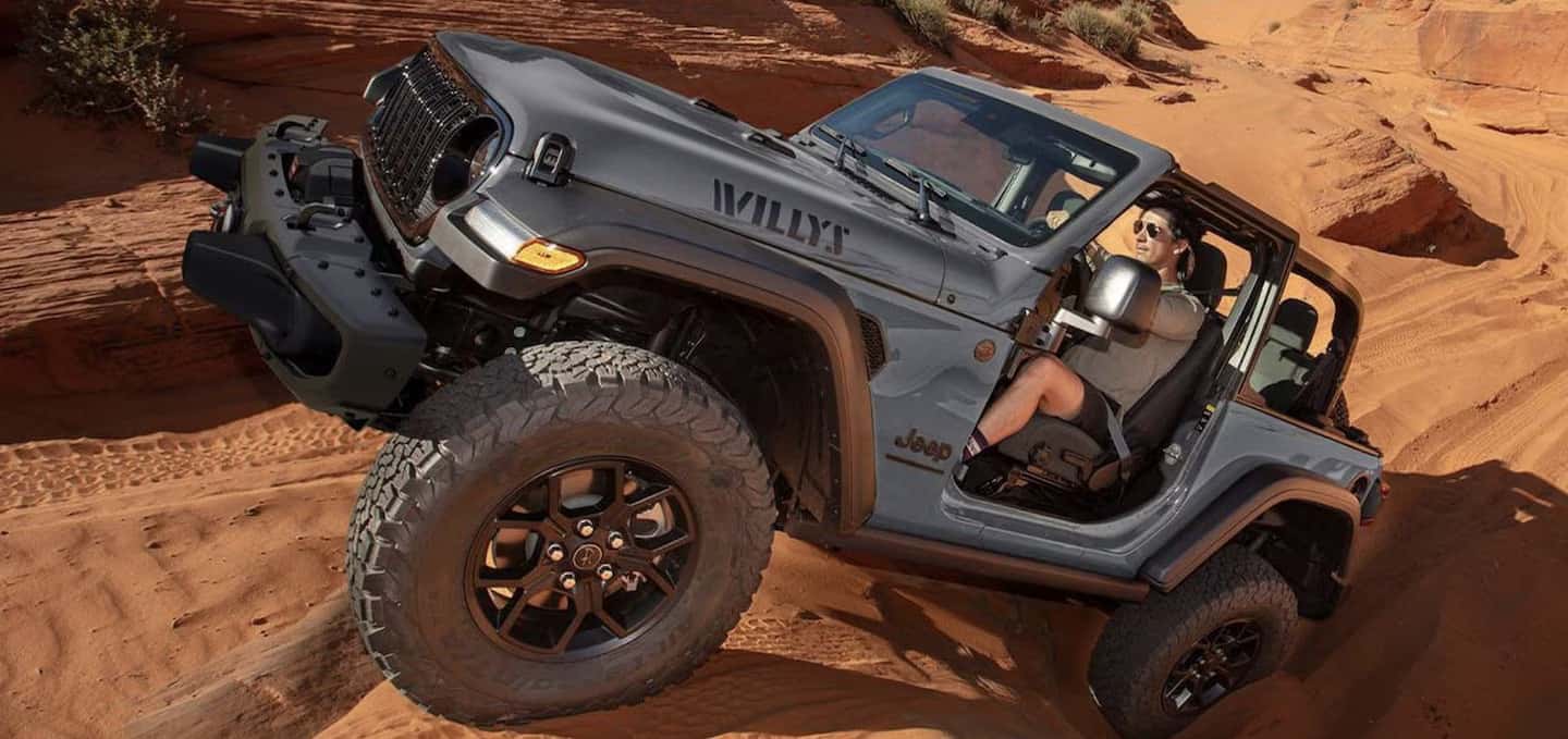 2026 Jeep Wrangler on a South Jersey trail