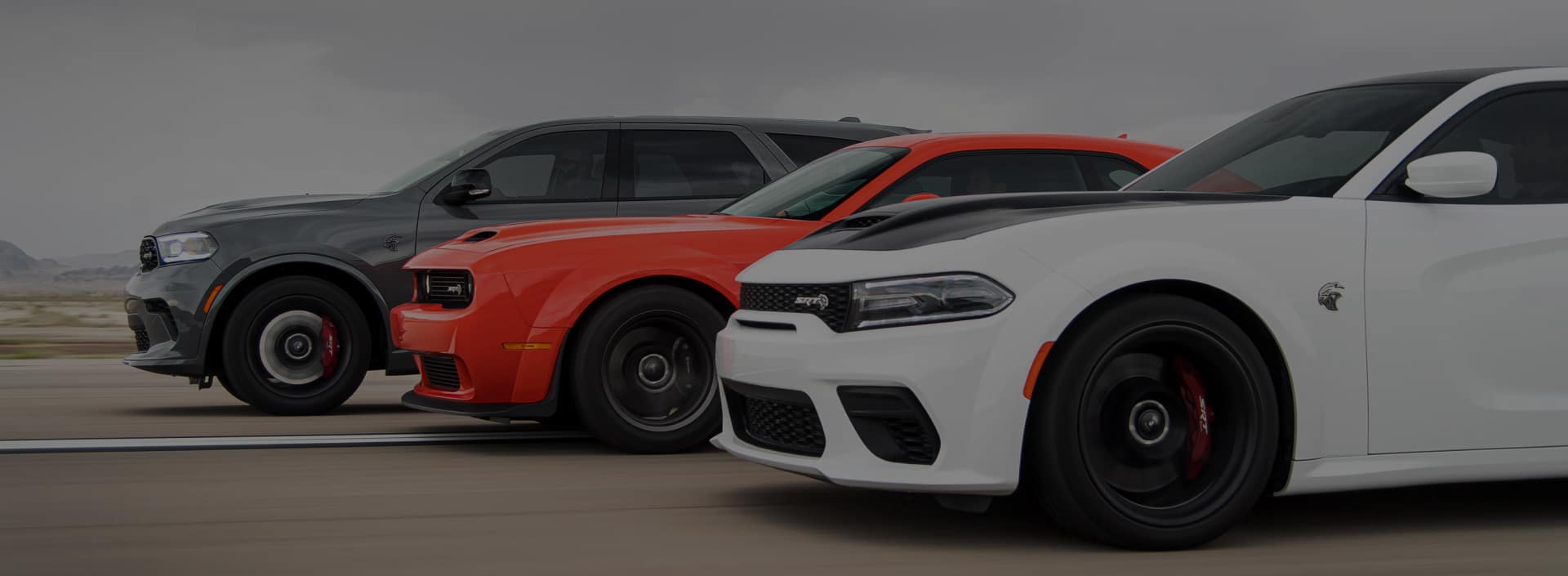 Lineup of FCA vehicles