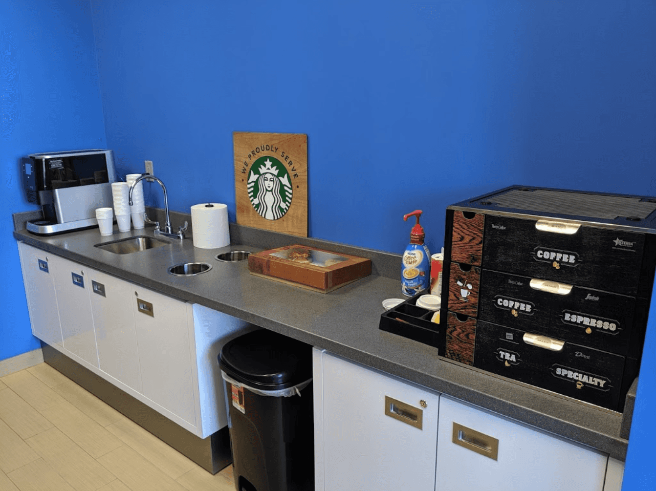 coffee station