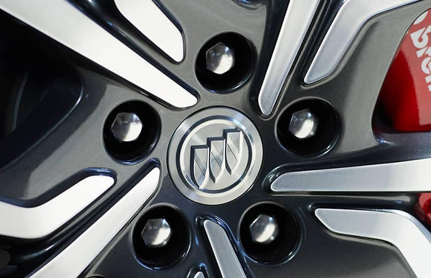 2020 Buick Regal Sportback Tire Rim Closeup