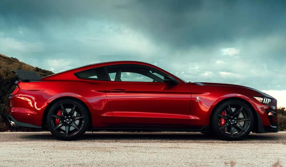 2020 Red Mustang