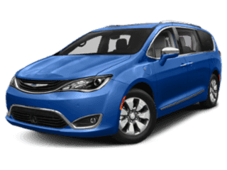 2019 Chrylser Pacifica Hybrid A blue 2019 Chrysler Pacifica Hybrid