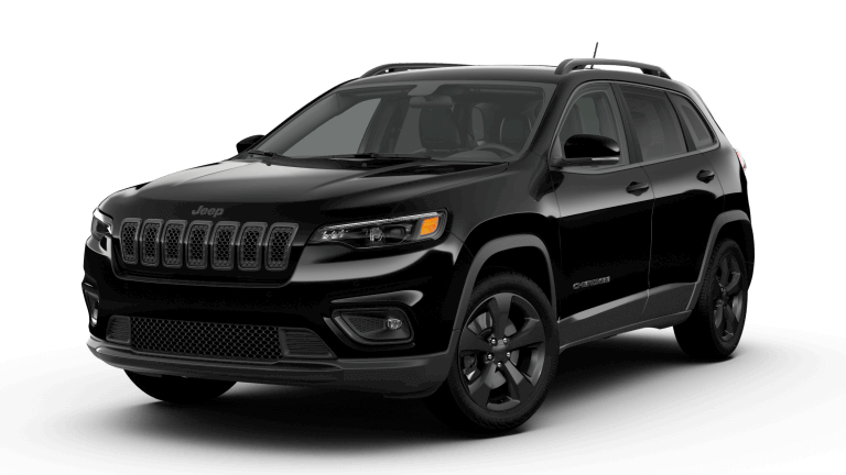A black 2019 Jeep Cherokee Altitude