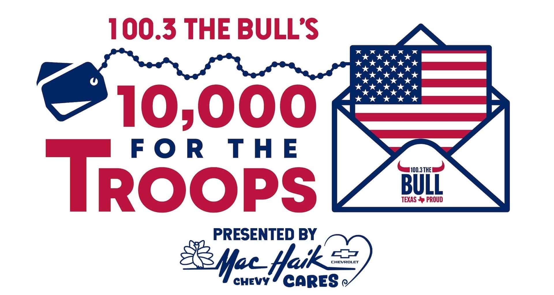 10000 For the Troops