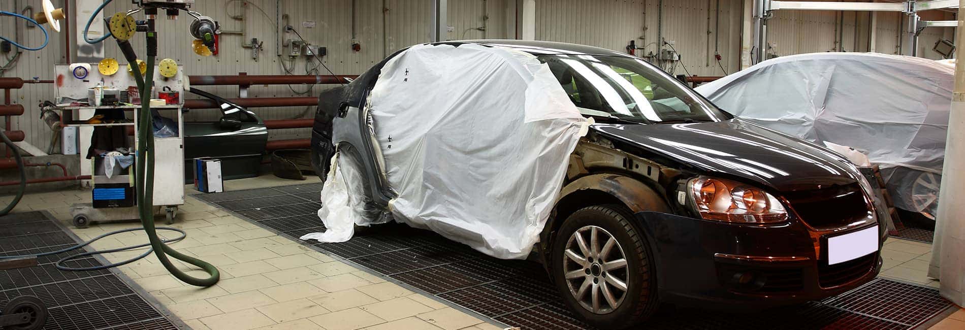 vehicle undergoing remodeling mobile