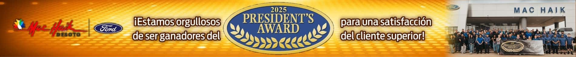 Presidents-Award Spanish