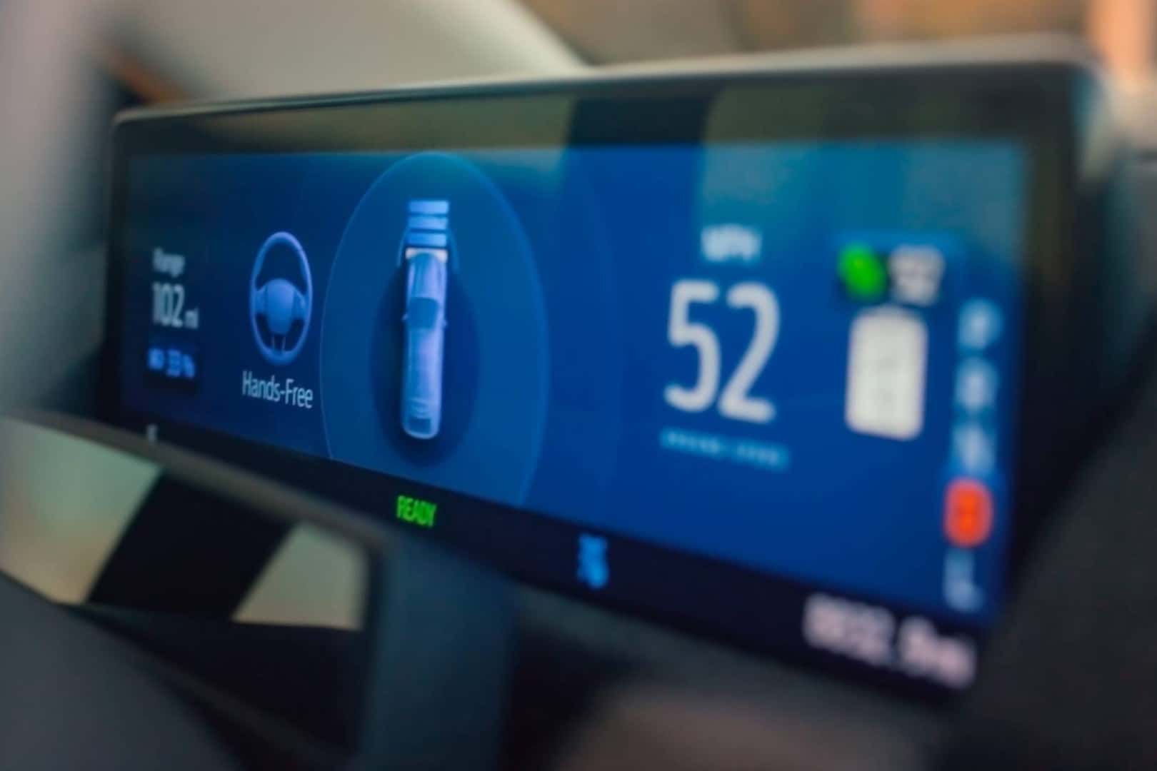 Blue Cruise screen