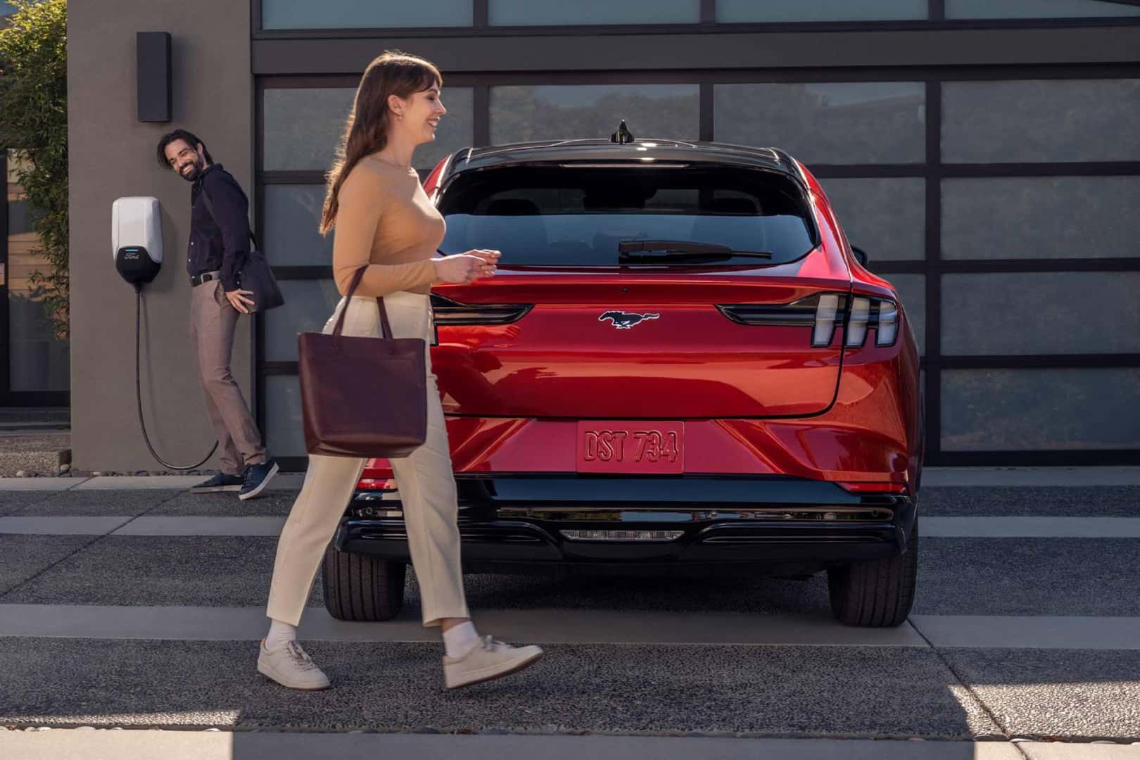 EV mustang charging
