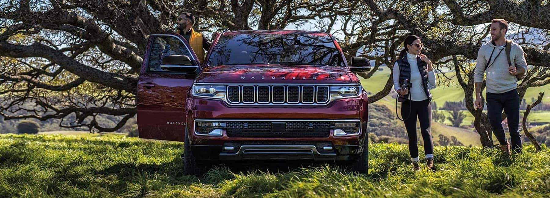 2023 Wagoneer parked in grass