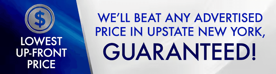 Beat any advertised price guarantee