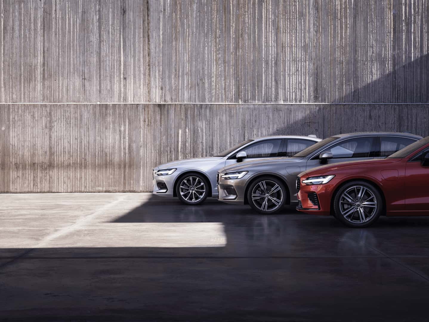2021 Volvo S60 White Gray Red
