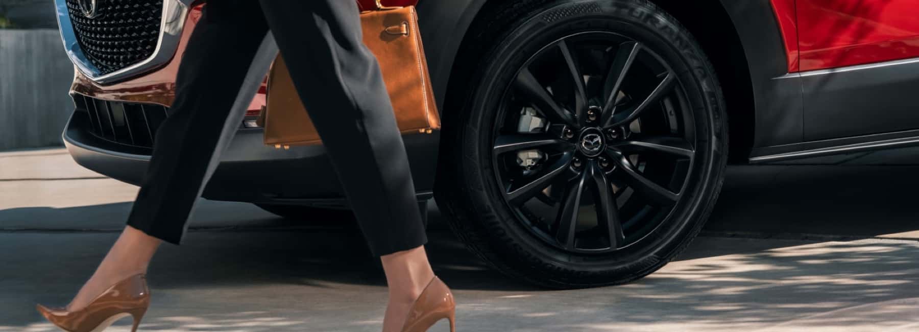 mazda-cx-30-closeup-of-front-tire