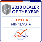 2018 Dealer Rater Dealer of Year Award