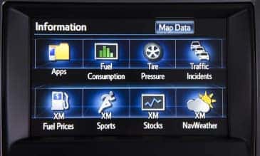Entune Information Screen