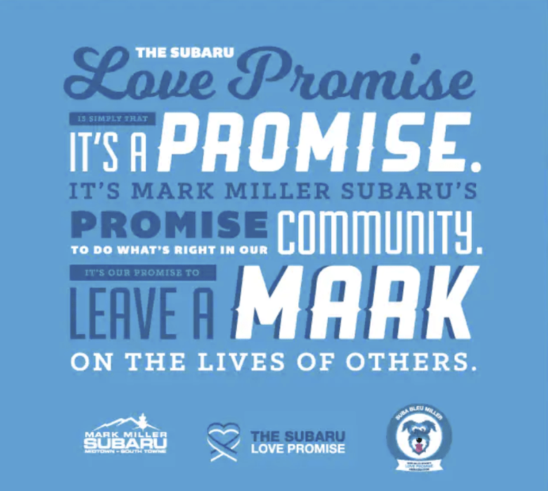 The Mark Miller Subaru Love Promise
