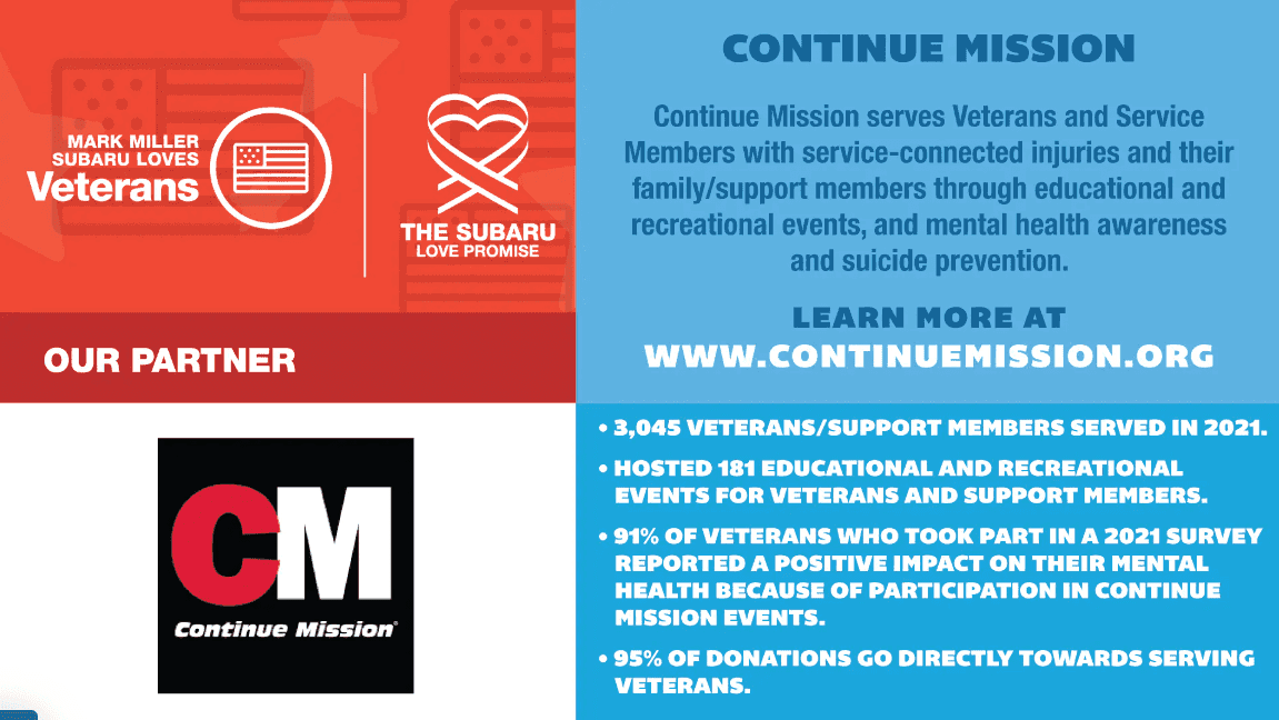 continue mission details, learn more at continuemission.org
