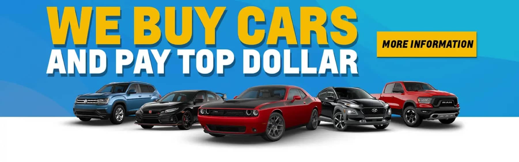 We Buy Cars and Pay Top Dollar