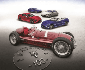 100 Years of Maserati 