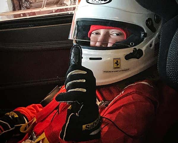 The-Experience-Auto-Group-gives-11-year-old-race-fan-with-leukemia-a-dream-ride