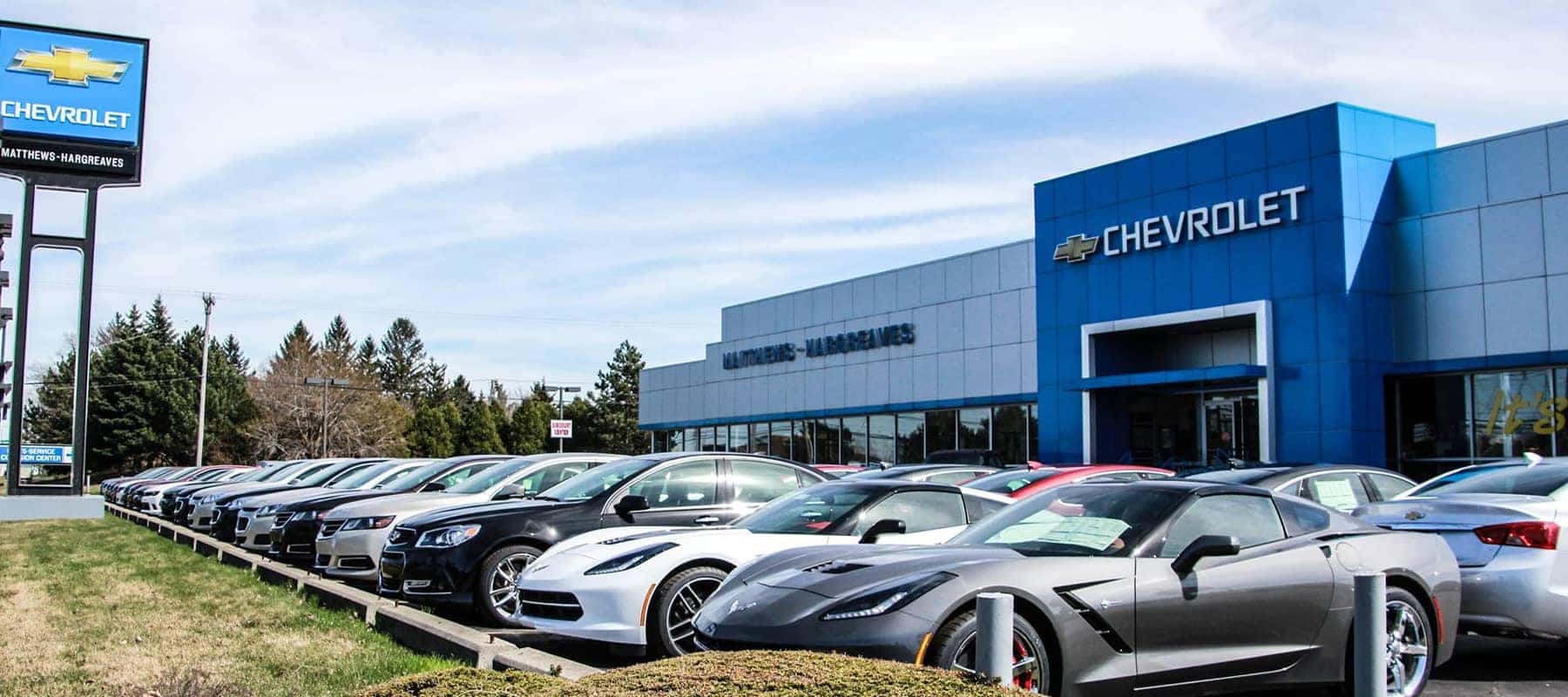 Matthews-Hargreaves Chevrolet Dealership Exterior