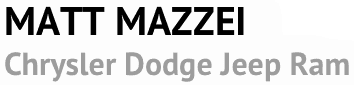 Matt Mazzei Chrysler Dodge Jeep Ram