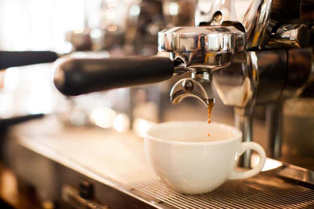 Coffee Filling Up Cup