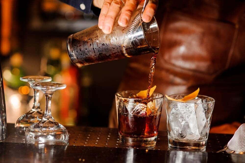 Pouring Liquor