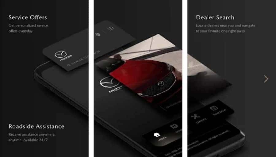 MyMazda Mobile App, iOS & Android