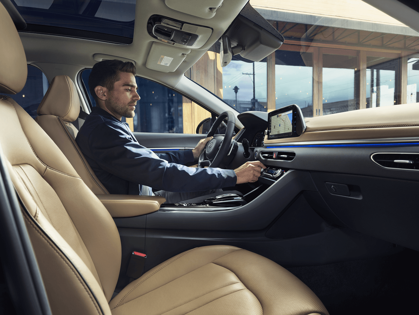Inside the 2020 Hyundai Sonata