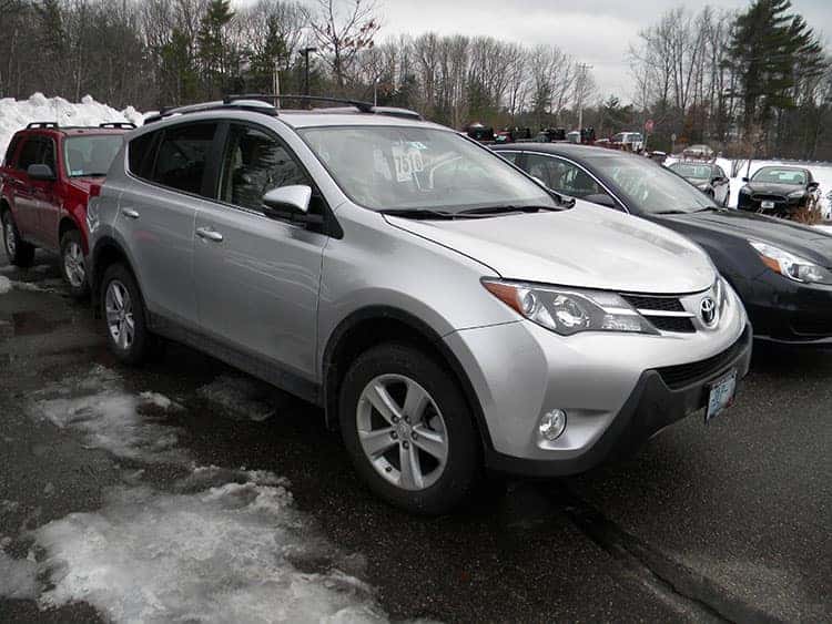 After photo of car