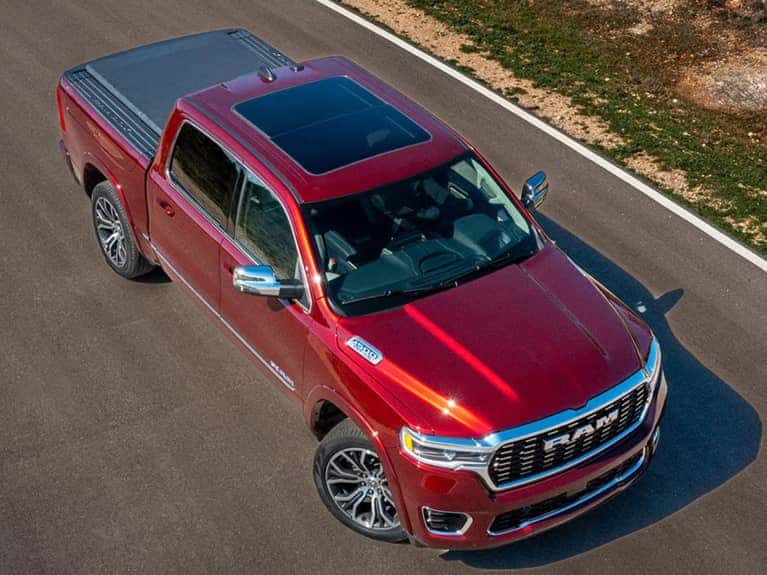 2025 RAM 1500 Aerial View