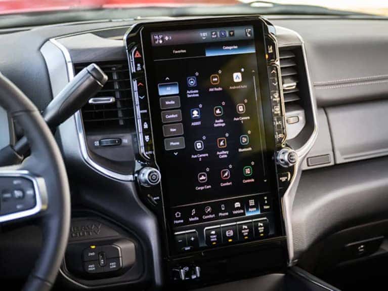 2025 RAM 2500 Infotainment Center